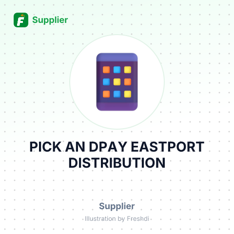 PICK AN DPAY EASTPORT DISTRIBUTION – summary card, no photo uploaded yet