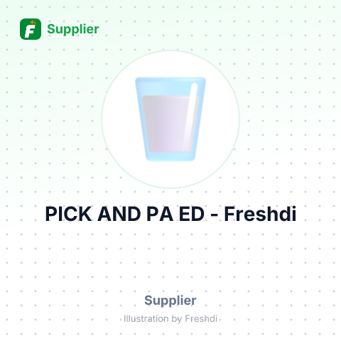 PICK AND PA ED – summary card, no photo uploaded yet