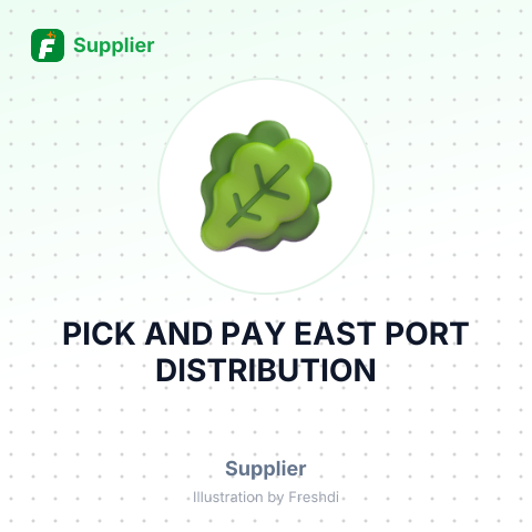 PICK AND PAY EAST PORT DISTRIBUTION – summary card, no photo uploaded yet