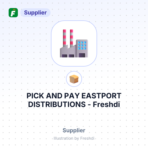PICK AND PAY EASTPORT DISTRIBUTIONS – summary card, no photo uploaded yet