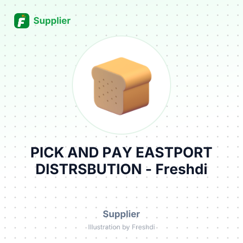 PICK AND PAY EASTPORT DISTRSBUTION – summary card, no photo uploaded yet