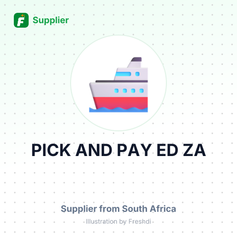 PICK AND PAY  ED ZA – summary card, no photo uploaded yet