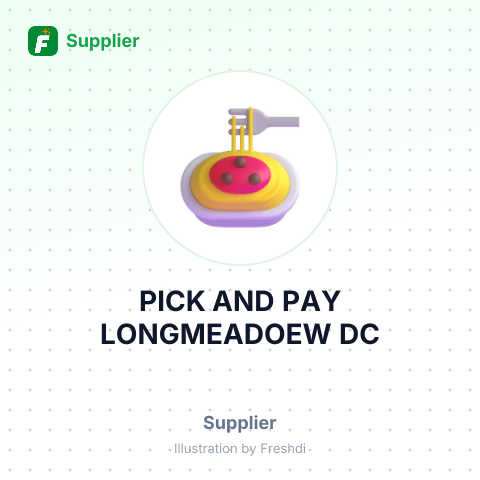 PICK AND PAY LONGMEADOEW DC – summary card, no photo uploaded yet