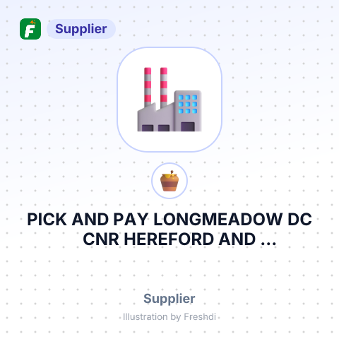PICK AND PAY LONGMEADOW DC CNR HEREFORD AND LONGMEADOW – summary card, no photo uploaded yet