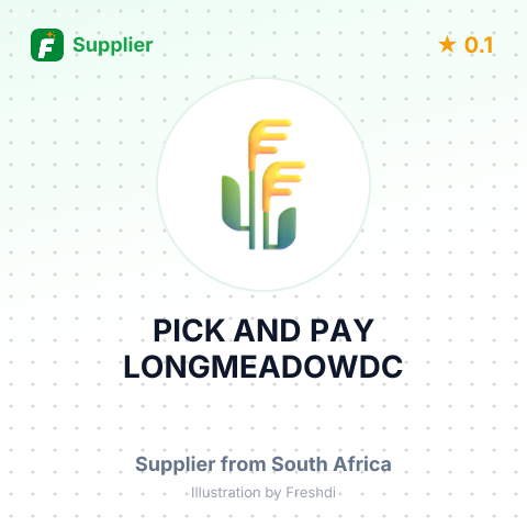 PICK AND PAY LONGMEADOWDC – summary card, no photo uploaded yet