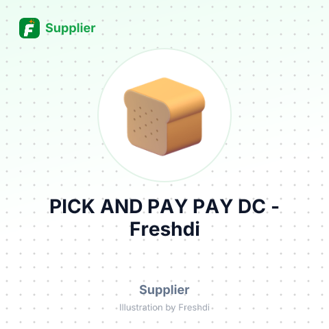 PICK AND PAY PAY DC – summary card, no photo uploaded yet