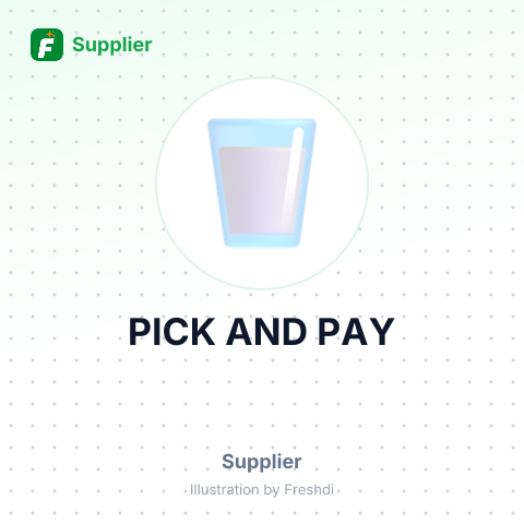 PICK AND PAY – summary card, no photo uploaded yet