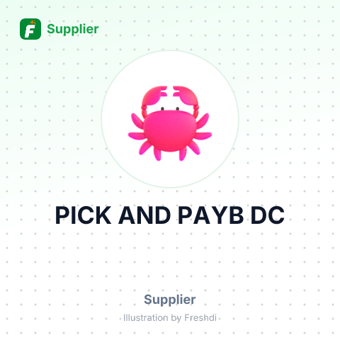 PICK AND PAYB DC – summary card, no photo uploaded yet