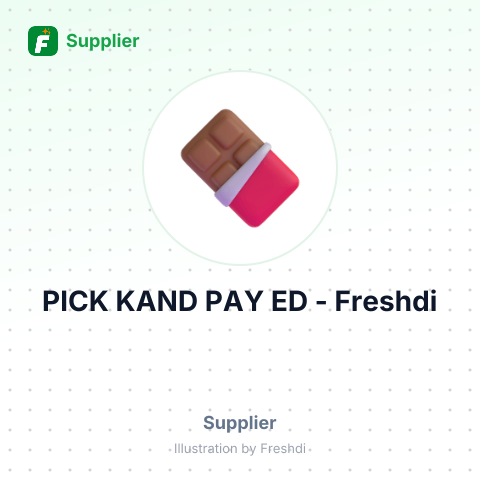 PICK KAND PAY ED – summary card, no photo uploaded yet