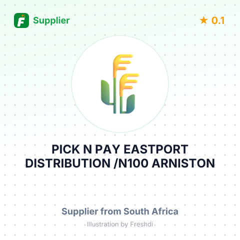 PICK N PAY EASTPORT DISTRIBUTION /N100 ARNISTON STREET/NWITFONTEIN EXTENSION – summary card, no photo uploaded yet