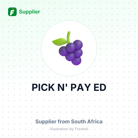 PICK N' PAY ED – summary card, no photo uploaded yet