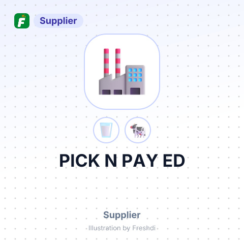 PICK N PAY ED – summary card, no photo uploaded yet