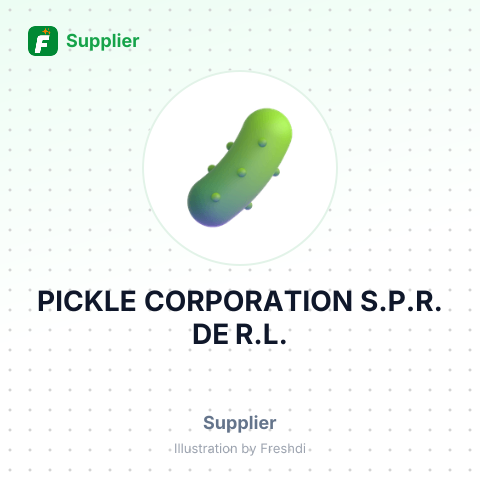 PICKLE CORPORATION S.P.R. DE R.L. – summary card, no photo uploaded yet