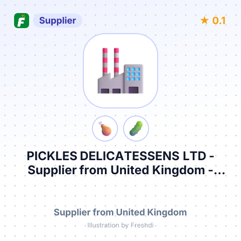 PICKLES DELICATESSENS LTD – summary card, no photo uploaded yet