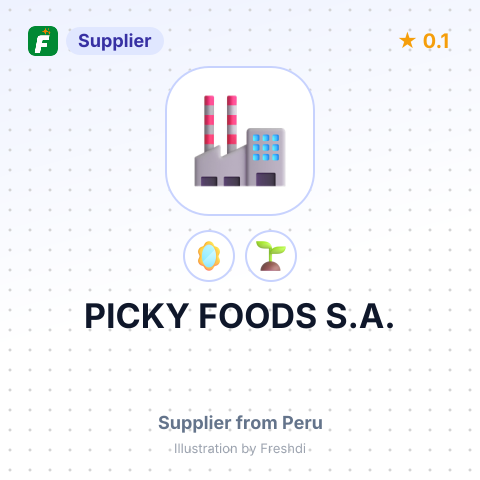 PICKY FOODS S.A. – summary card, no photo uploaded yet