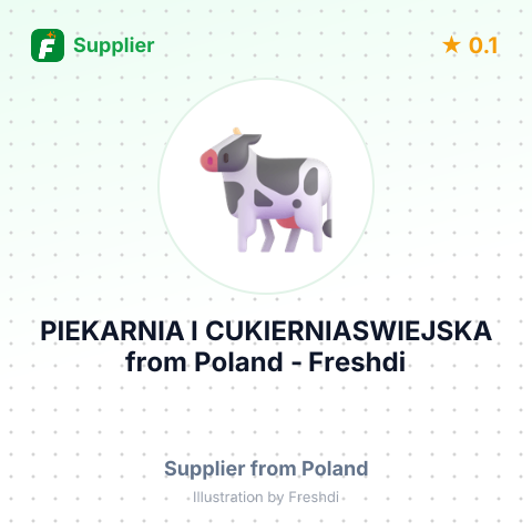 PIEKARNIA I CUKIERNIASWIEJSKA – summary card, no photo uploaded yet