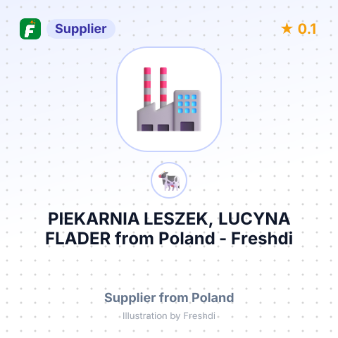 PIEKARNIA LESZEK, LUCYNA FLADER – summary card, no photo uploaded yet
