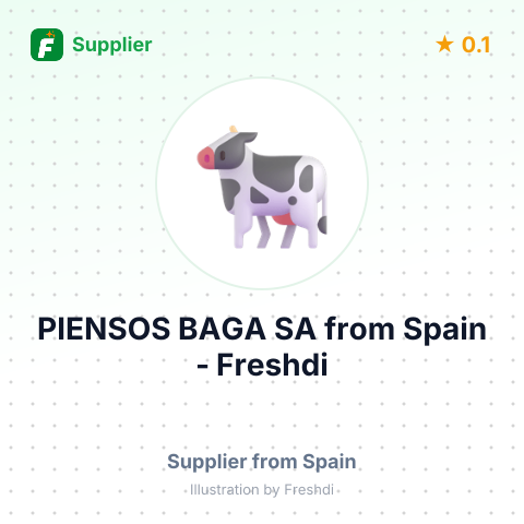 PIENSOS BAGA SA – summary card, no photo uploaded yet