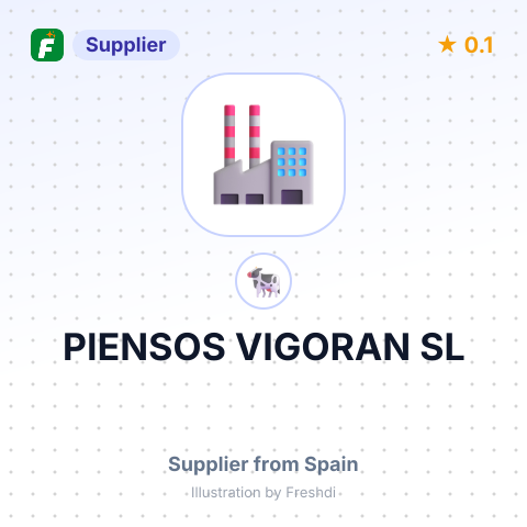 PIENSOS VIGORAN SL – summary card, no photo uploaded yet