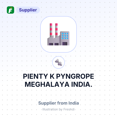 PIENTY K PYNGROPE MEGHALAYA,INDIA. – summary card, no photo uploaded yet