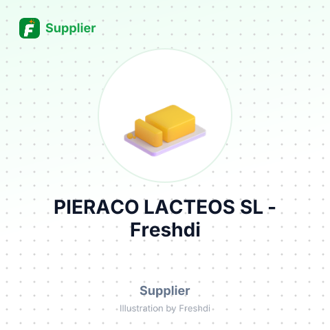 PIERACO LACTEOS SL – summary card, no photo uploaded yet