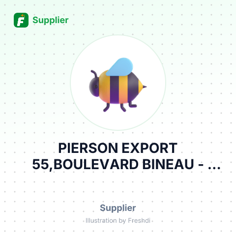 PIERSON EXPORT 55,BOULEVARD BINEAU – summary card, no photo uploaded yet