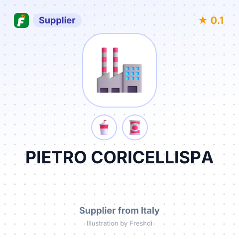 PIETRO CORICELLISPA – summary card, no photo uploaded yet