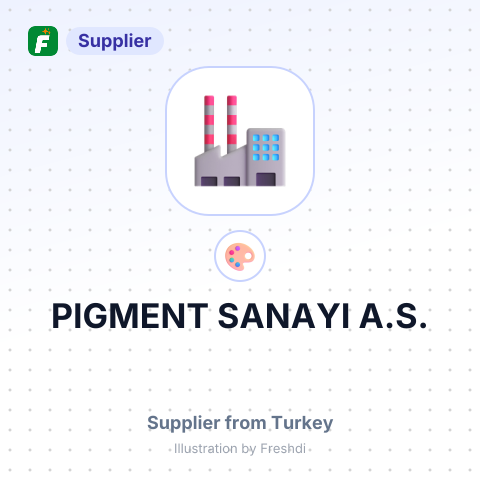 PIGMENT SANAYI A.S. – summary card, no photo uploaded yet