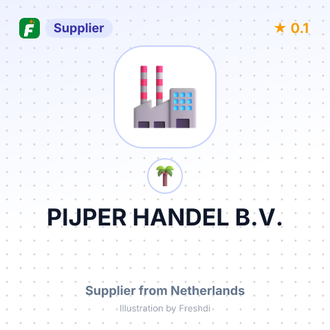 PIJPER HANDEL B.V. – summary card, no photo uploaded yet