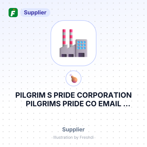 PILGRIM S PRIDE CORPORATION PILGRIMS PRIDE CO EMAIL INTL.BL@JBSSA.COM GREELEY CO – summary card, no photo uploaded yet