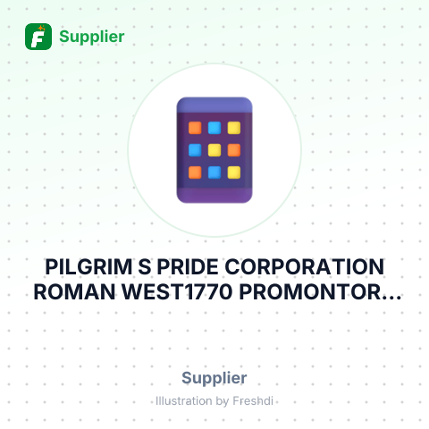 PILGRIM S PRIDE CORPORATION ROMAN WEST1770 PROMONTORY CIRCLEGREELEY, CO – summary card, no photo uploaded yet