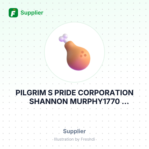 PILGRIM S PRIDE CORPORATION SHANNON MURPHY1770 PROMONTORY CIRCLEGREELEY, CO – summary card, no photo uploaded yet