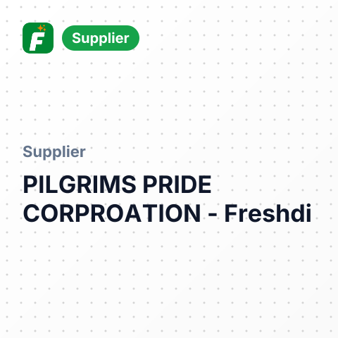 PILGRIMS PRIDE CORPROATION – summary card, no photo uploaded yet