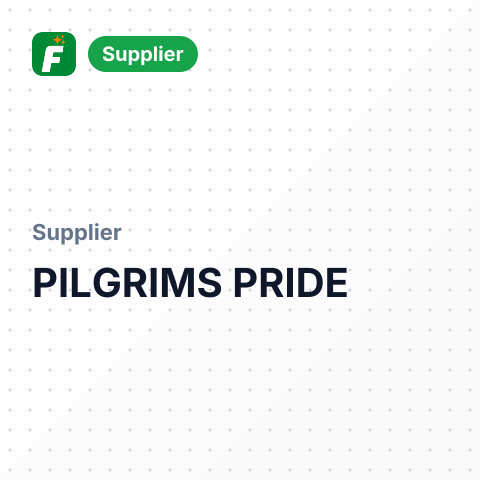 PILGRIMS PRIDE – summary card, no photo uploaded yet