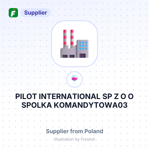PILOT INTERNATIONAL SP Z O O SPOLKA KOMANDYTOWA03 310 WARSZAWA UL STANIEWICKA 5 3316 GK DORDRECHT – summary card, no photo uploaded yet