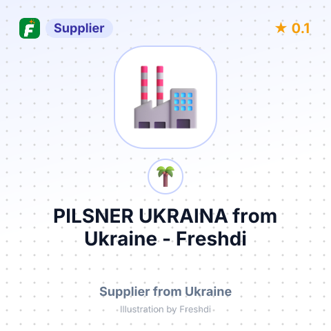 PILSNER UKRAINA – summary card, no photo uploaded yet
