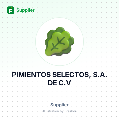 PIMIENTOS SELECTOS, S.A. DE C.V – summary card, no photo uploaded yet