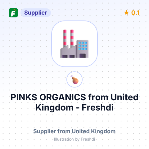 PINKS ORGANICS – summary card, no photo uploaded yet