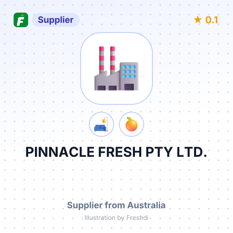 PINNACLE FRESH PTY LTD. – summary card, no photo uploaded yet