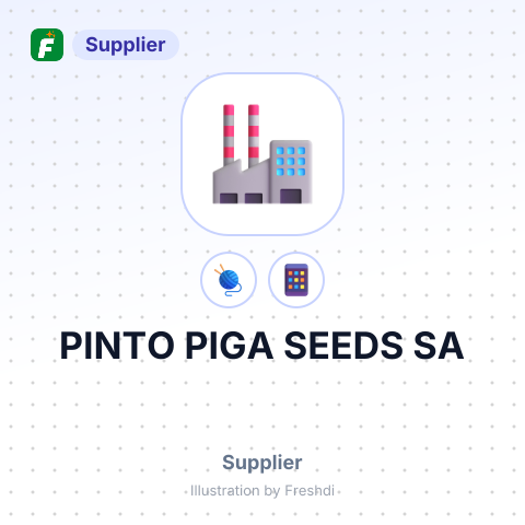 PINTO PIGA SEEDS SA – summary card, no photo uploaded yet