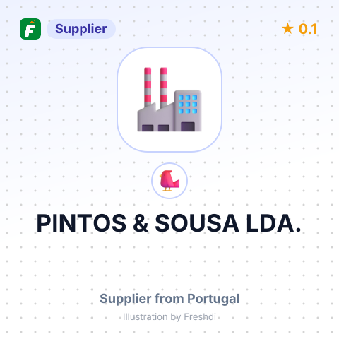 PINTOS & SOUSA LDA. – summary card, no photo uploaded yet