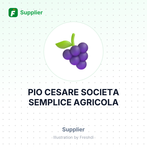 PIO CESARE SOCIETA SEMPLICE AGRICOLA – summary card, no photo uploaded yet