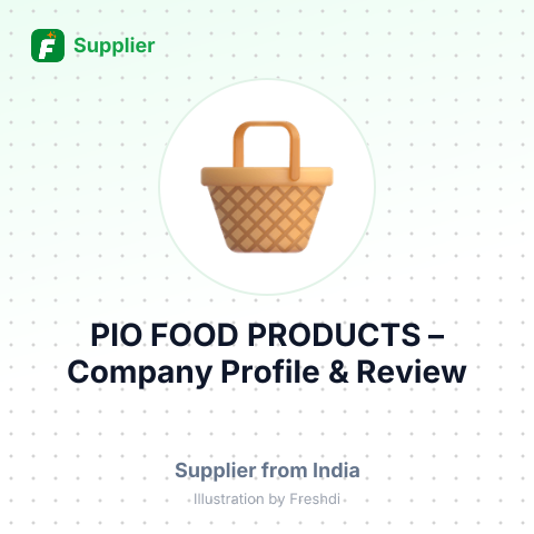 PIO FOOD PRODUCTS – summary card, no photo uploaded yet