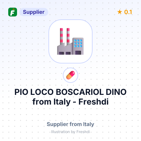 PIO LOCO BOSCARIOL DINO – summary card, no photo uploaded yet