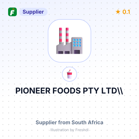 PIONEER FOODS PTY LTD\\ – summary card, no photo uploaded yet