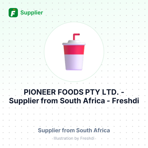 PIONEER FOODS PTY LTD. – summary card, no photo uploaded yet