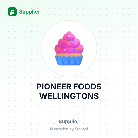 PIONEER FOODS WELLINGTONS – summary card, no photo uploaded yet
