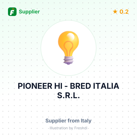 PIONEER HI - BRED ITALIA S.R.L. – summary card, no photo uploaded yet