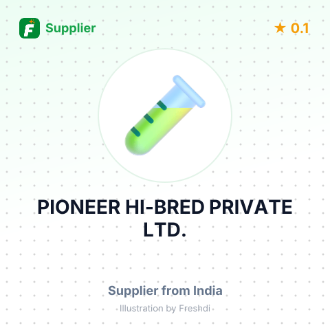 PIONEER HI-BRED PRIVATE LTD. – summary card, no photo uploaded yet