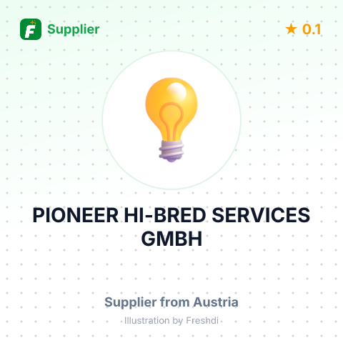 PIONEER HI-BRED SERVICES GMBH – summary card, no photo uploaded yet